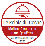 Logo restaurant guru à emporter