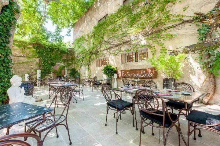 Restaurant terrasse ombragée Saint-Rémy-de-Provence
